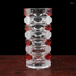 Vases Simple Home Fashion Glass Vase Ocean Ripple Stained Crystal Products