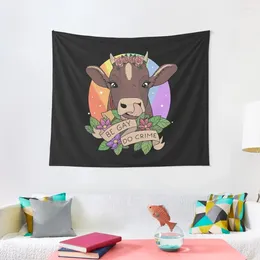 Tapestries Be Gay Do Crime Tapestry Room Decor For Girls House Bedroom Aesthetic Home Accessories