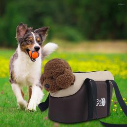 Cat Carriers Small Dog Transport Bag Carrying Portable Carrier Outdoor Puppy Shoulder Cloth Kitten Handbag Tote For Home Pet