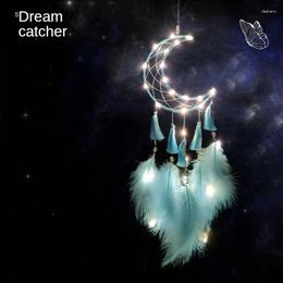 Decorative Figurines Moon Dream Catcher Ornament DIY Material Pack Girl Heart Jiaju Bedroom Decoration Pendant Wholesale Explosive Style