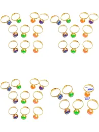 Party Favour 24 Piece Metal Girl RINGS BULK VENDING MACHINE TOY Pinata Bag Filler Loot Gag Princess Birthday Favour Gift Carnival