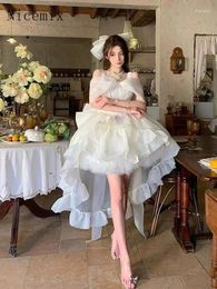 Casual Dresses Light Wedding Dress For Women Sweet Girl High Grade Adult Gift Birthday A-line Waist Slim Sleeveless Escaping Princess