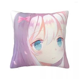 Pillow Eromanga Sense Pillowcase Printing Polyester Cover Decorations Manga Case Home Zippered 45X45cm