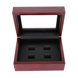 strongly recommend wooden display box ring collectors display case 4 slot6030639