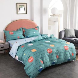 Bedding Sets Cute Set Duvet Cover 240x220 Bed Sheets Pillowcase Linen For Children Kids Quenn King Single Size