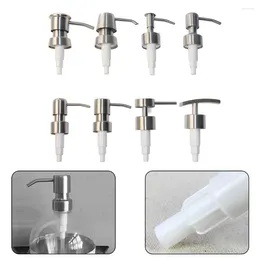 Liquid Soap Dispenser 1pc Pump Head Tube Stainless Steel Lotion Bottle Press Bathroom Supplies For 25mm Mouth