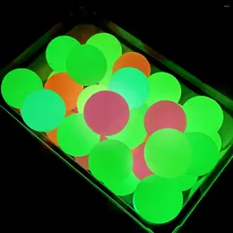 Party Favor 10pcs 3cm Luminous Bouncy Ball Toys For Kids Children Gift Birthday Favors Baby Shower Wedding Supplies Guest Gifts