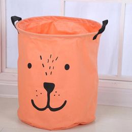 Laundry Bags Foldable Hamper Basket Large Capacity Cotton Linen Sundries Bag