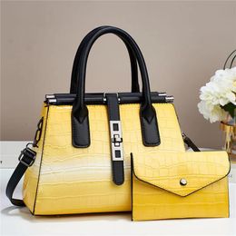 Designer Luxury Women's Shoulder Bag Candy Color Hard PU Leather Elegant Ladies Purses Handbags For Girls Backpacks With Wallets