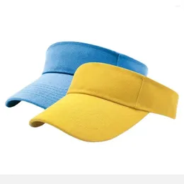 Berets Solid Colour Baseball Cap Casual Adjustable Cotton Sunscreen Hats Sunshade Hat Travel