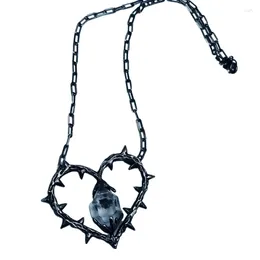 Pendant Necklaces Trend Men And Women Accessories Punk Gothic Love Necklace Temperament Jewellery