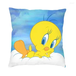 Pillow Tweety On Cloud Covers Sofa Home Decorative Cute Canary Square Throw Case 40x40cm