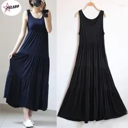 Casual Dresses PULABO Spring Summer Woman Tank Dress Modal Sexy Camisole Elastic Female Home Beach V-neck Camis Ins