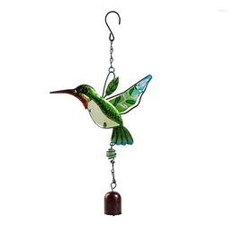 Decorative Figurines Hummingbird Butterfly Wind Chime For Wall Window Door Bell Hanging Ornaments Vintage Home Campanula Decoration Crafts