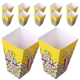 Storage Bottles 100 Pcs French Fries Party Snack Bucket Bag Candy Container Popcorn Cup Plastic Bowl