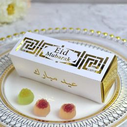 Gift Wrap Eid Mubarak Decorations Party Supplies Favor Boxes Laser Cut Ramadan Hajj Adha Chocolate