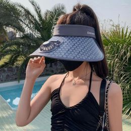 Berets Cooling Cap With Fan Adjustable Women's Summer Hat Built-in Usb Charging For Sun Protection Comfort Wide Travel