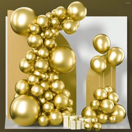 Party Decoration PartyWoo Metallic Gold Silver Balloons 85 Pcs For Balloon Garland Or Arch As Decorations
