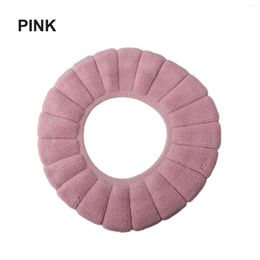 Toilet Seat Covers Soft Pad Closestool Cover Lid Mat Stretchable Warm Cushion Washable Accessories Acrylic 30x30cm