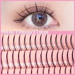 False Eyelashes Anlinnet A/M shaped professional makeup personal eyelash cluster spiral Wispy prefabricated Russian natural fluffy false eyelashes Q240510