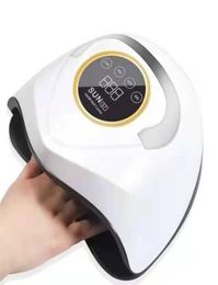 Nail Dryers SUN S7 180W UV LED Lamp Dryer Equipped With 48 For Drying All Gel Sports Induction Art Tool9607165