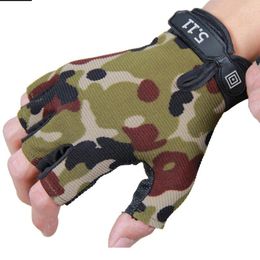 Cycling Gloves Bike Fitness Half Finger Men's Summer Driving Breathable Tactics Sun Protection Yoga Women's Open Fingerless Thin