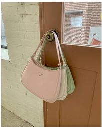 Shoulder Bags Brand Designer Women Small Square Bag Pu Leather Fashion Subaxillary Luxury Style Armpit Ins Chic Handbag