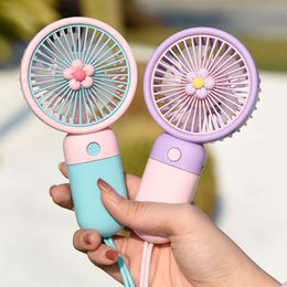 Summer Charging Mini USB Handheld Dormitory Electric Portable Camping Fan Small Gift