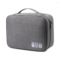 Storage Bags Cable Organizer Bag Charger Box Waterproof Portable Travel Electronic Gadgets Case Accessories Pouch