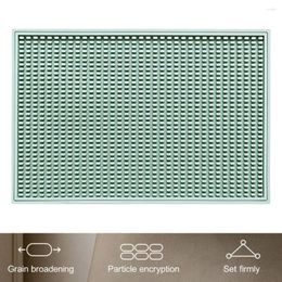 Table Mats Environmentally Drink Non-absorbent Bar Counter Mat Eco-friendly Silicone Set For Wine Glasses Non-slip