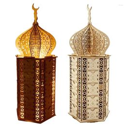 Party Decoration Ramadan Advent Calendar Countdown Eid Mubarak Wooden Ornament For Home Islamic Muslim Decor Gifts