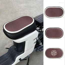 Pillow Motorcycle Cover With Honeycomb Design Anti-scald Anti-Slip Electric Vehicle Heat Insulation Protection Pad