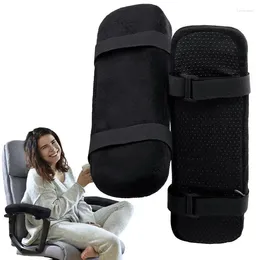 Pillow 2PCS Office Chair Arm Covers Pad Memory Foam Removable Armrest Adjustable Rest Game Pads