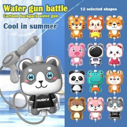 Gun Toys Sand Play Water Fun Childrens toy light interactive durable and fun safe interactive water game suitable for preschool childrens backpack waterproof