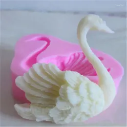 Baking Moulds Swan Shape Candy Silicone Soap Mould Cake Decorating Tools Fondant Chocolate Stencils Kitchen Pastry