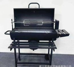 Kitchen Storage Home Courtyard Villa Charcoal Grill Outdoor American Bbq Electric Braised For 5 People