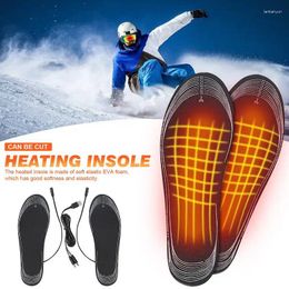 Carpets 2024 Electric Heating Shoes Pad Unisex USB Rechargeable Foot Warmers Winter Outdoor Remote Control Insoles Mat
