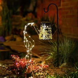 Twinkle Star Solar Powered with Lights, Outdoor Fairy Garden Decoration, Spray Bottle Landscape Light Large Hanging Light, External Waterproof Courtyard