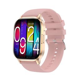 2024 الساعات الذكية - شاشة AMOLED HK21 Bluetooth Call Smartwatch الصوت المساعد معدل ضربات القلب وضغط الدم متعدد الرياضة ساعة