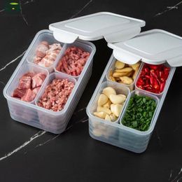 Storage Bottles Sealed Box Easy To Clean Keep Food Fresh Longer Refrigerator Multifunctional Design Transparent Organizer