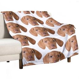 Blankets Hungarian Vizsla Throw Blanket Stuffed Cute Decorative Sofa Thin