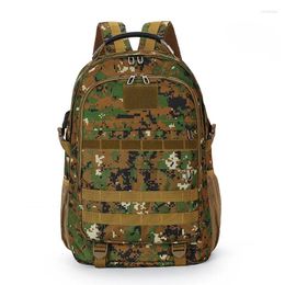 Backpack Outdoor Oxford Cloth Camouflage Mountaineering Bag Men's Travel Large-capacity Waterproof Military Fan Tactical