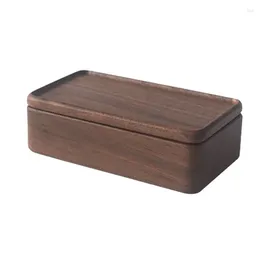 Jewellery Pouches Wooden Travel Portable Mini Storage Box Carrying Ring Necklace Bracelet Earring Velvet