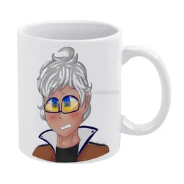 Mugs Blushy Mammon Me Coffee Style Cartoon Tea Mug Cup Birthday Gift Collection Otome Shall We Date Mammo
