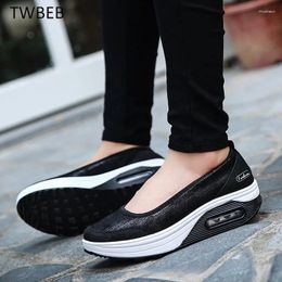 Casual Shoes Women Flats Woman Loafers Shallow Mouth Comfortable Moccasins Slip-ons Platform Ballet Sneakers Ladies Mujer