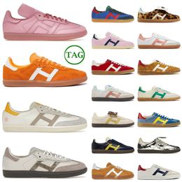 Top Designer Wales Bonner Loafers Sneakers Casual Shoes Cup Nice Kicks Orange Rush Gum Pony Leopard Cream White Outdoor Trainers Walking