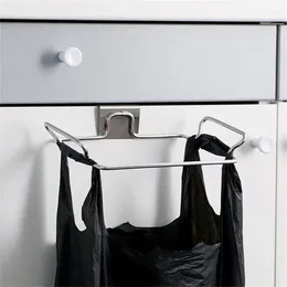 Kitchen Storage Does Not Rust Cupboard Convenient No Punching Hangable Household Universal Trash Shelf Wear-resistant Stainless Steel