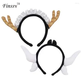 Party Supplies Miss Kobayashi's Dragon Maid Kamui Kanna Gradient Purple Cosplay Ornaments Horns Headdress Accessories