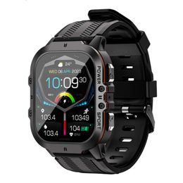 Yeni C26 Akıllı Saat 1.96 inç yüksek tanımlı büyük ekran, 1 TM su geçirmez Bluetooth Çağrı Spor Smart Watch