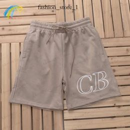 cole buxton short Mens Shorts 2024 Summer Simple Hollow Embroidery Breeches Men Women Cotton Drawstring Khaki Brown Green With Tags designer cole short 947